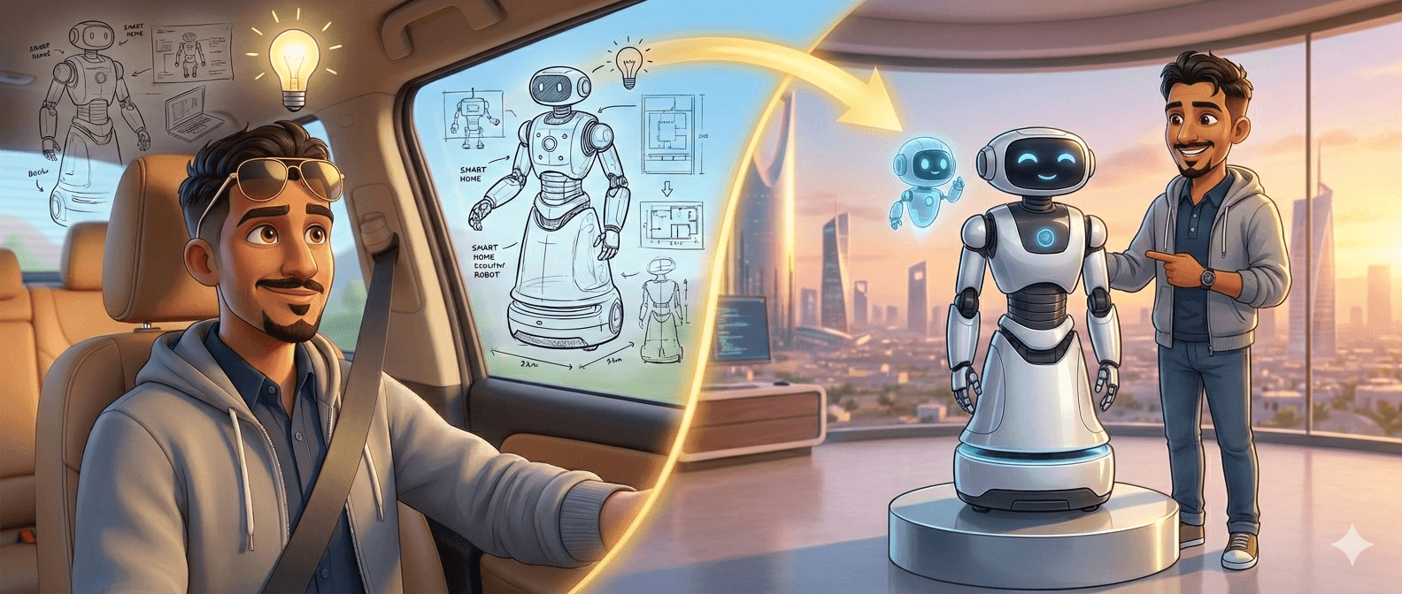 من الفكرة إلى المنتج النهائي